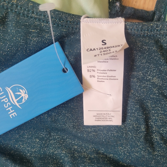 Cupshe Atlantis Halter Cut-Out One-Piece - Picture 5 of 7